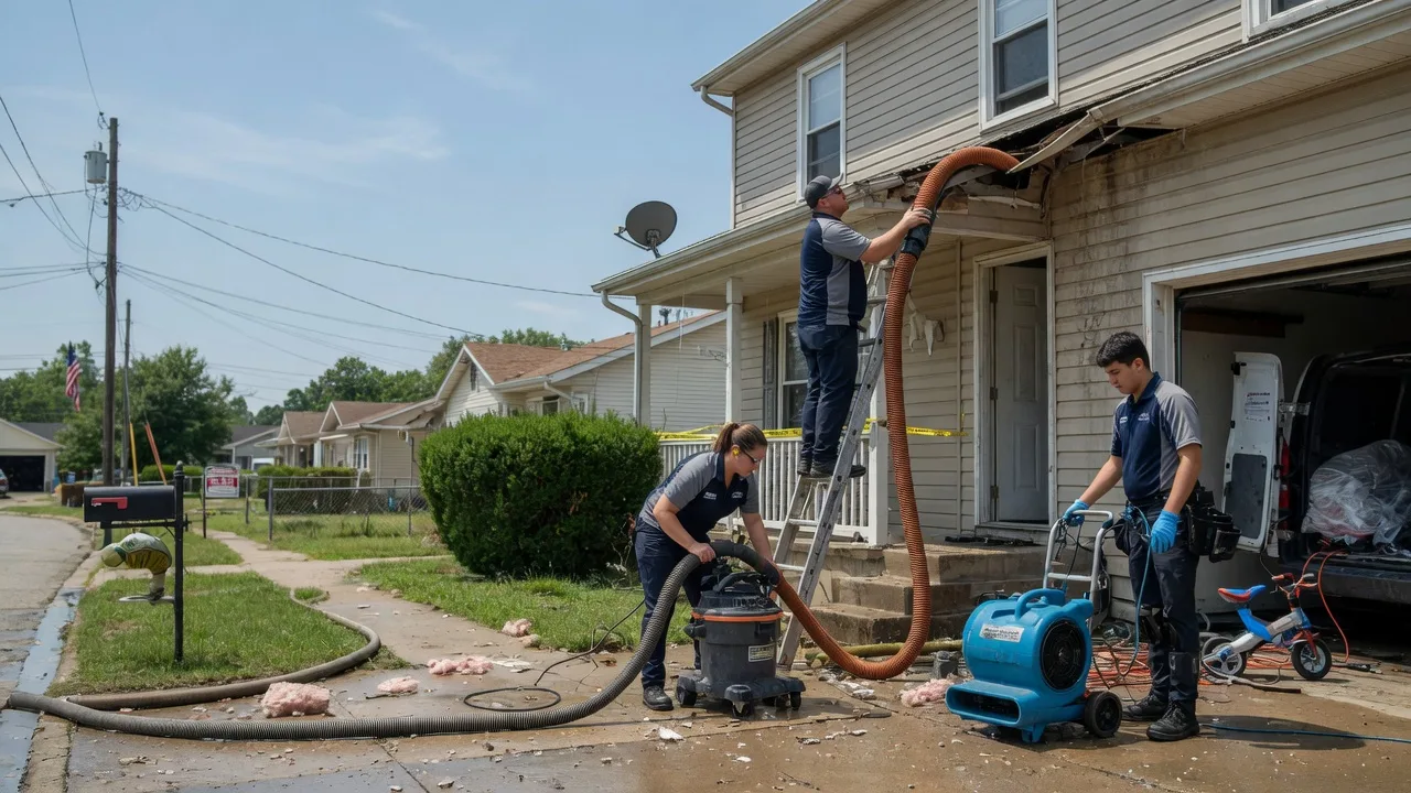Water Damage Restoration in Lejunior, KY near me